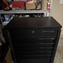 Snap On Tool Chest All Black (Matte Black) (Fully Loaded) (Tools Included)