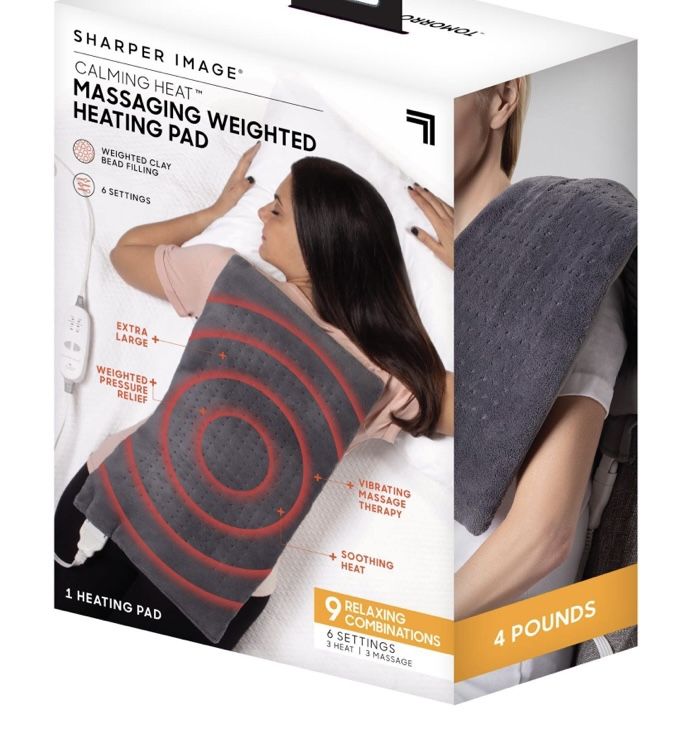 Massage Heating Pad By Sharper Image 