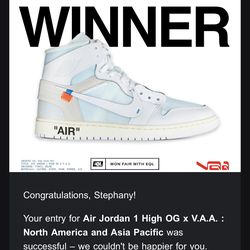 Air Jordan 1 High OG x V.A.A. : North America and Asia Pacific