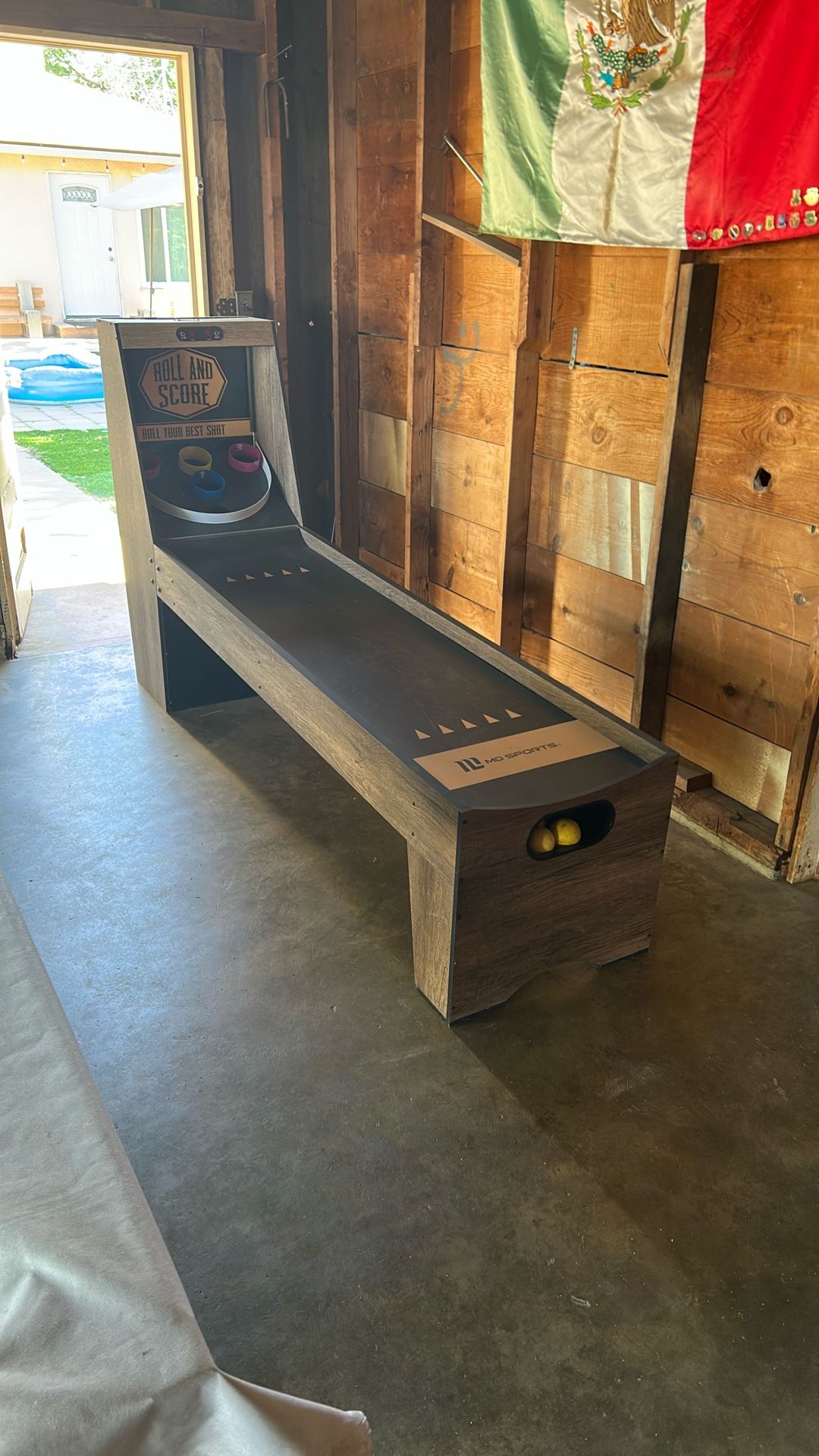 Game Room Skeeball Machine
