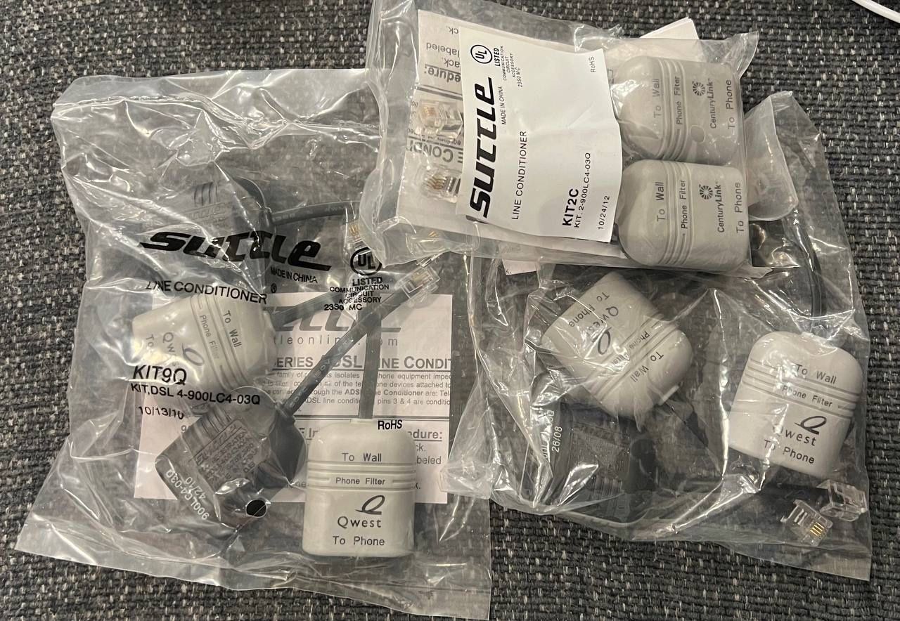 Sale. Suttle DSL Line Conditioner Phone Filter QWEST KIT9Q, DSL 4-900LC4-03Q