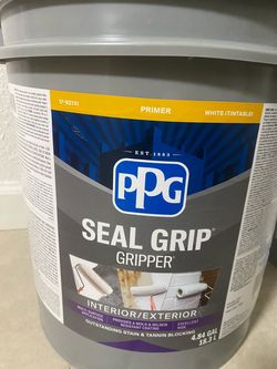 5 gallon paint (interior/exterior) white