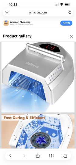 Nail Lamp Rechargeable 