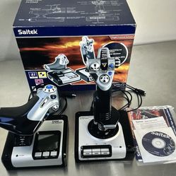 Saitek X52 Flight Control System Computer Gaming