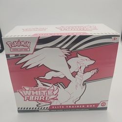 Pokemon  Scarlet & Violet  White Flare Elite Trainer Box