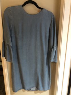 Zara denim dress