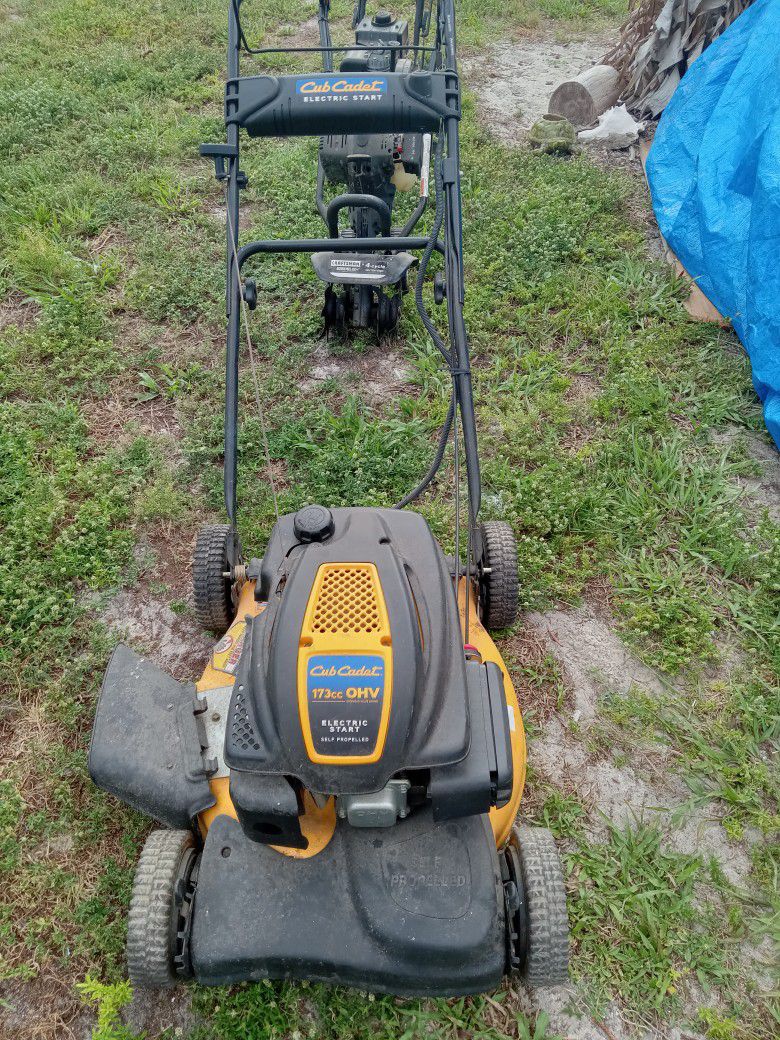 Used lawn Equipment.