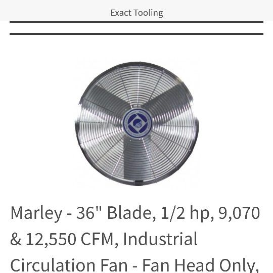 Marley Industrial Fan Head