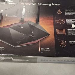 NETGEAR XR1000-100NAR Nighthawk AX5400 Gaming WiFi6 Router 