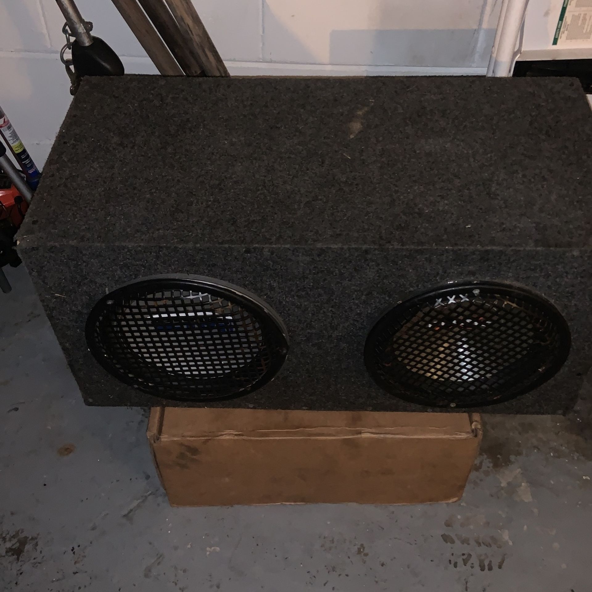 Two 8 To Inch Speakers