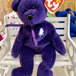 TY Original Beanie Babies Princess Bear