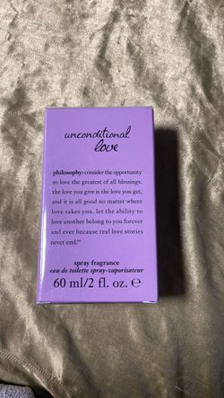 Philosophy, unconditional love, perfume
