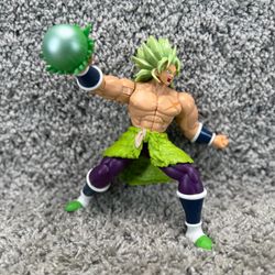 Bandai Dragon Ball Super Attack Collection Super Saiyan Broly 8" Figure Loose