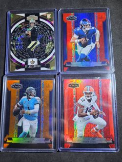 2025 Panini Honors NFL Rookie Card Lot of 4
