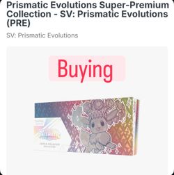 Prismatic Evolutions Super Premium Collection