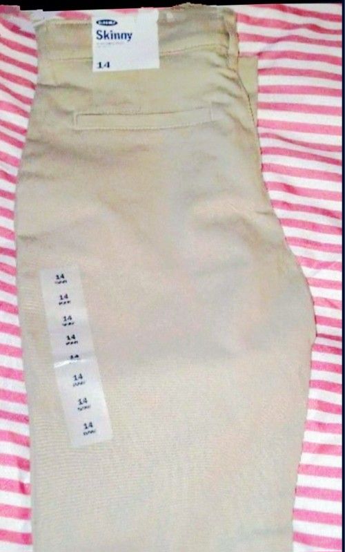 New Girls Khaki Pants