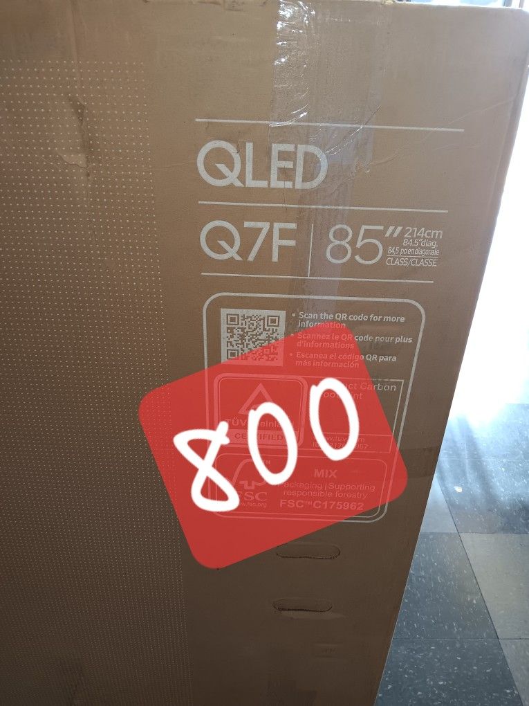 SAMSUNG 85"INCH QLED 4K Q7F