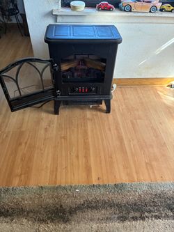 Duraflame 3D Black Inferred Electric Fireplace Stove