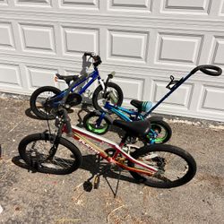 3 Kids Bikes. All Work 