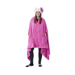Hello Kitty Adult Hooded Blanket