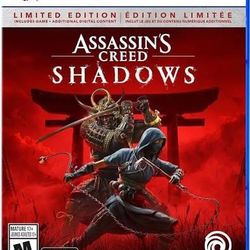 Ps5 Games Assassins Creed Shadows 