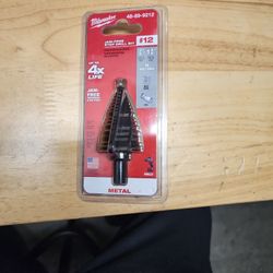Milwaukee Step Drill Bit #12