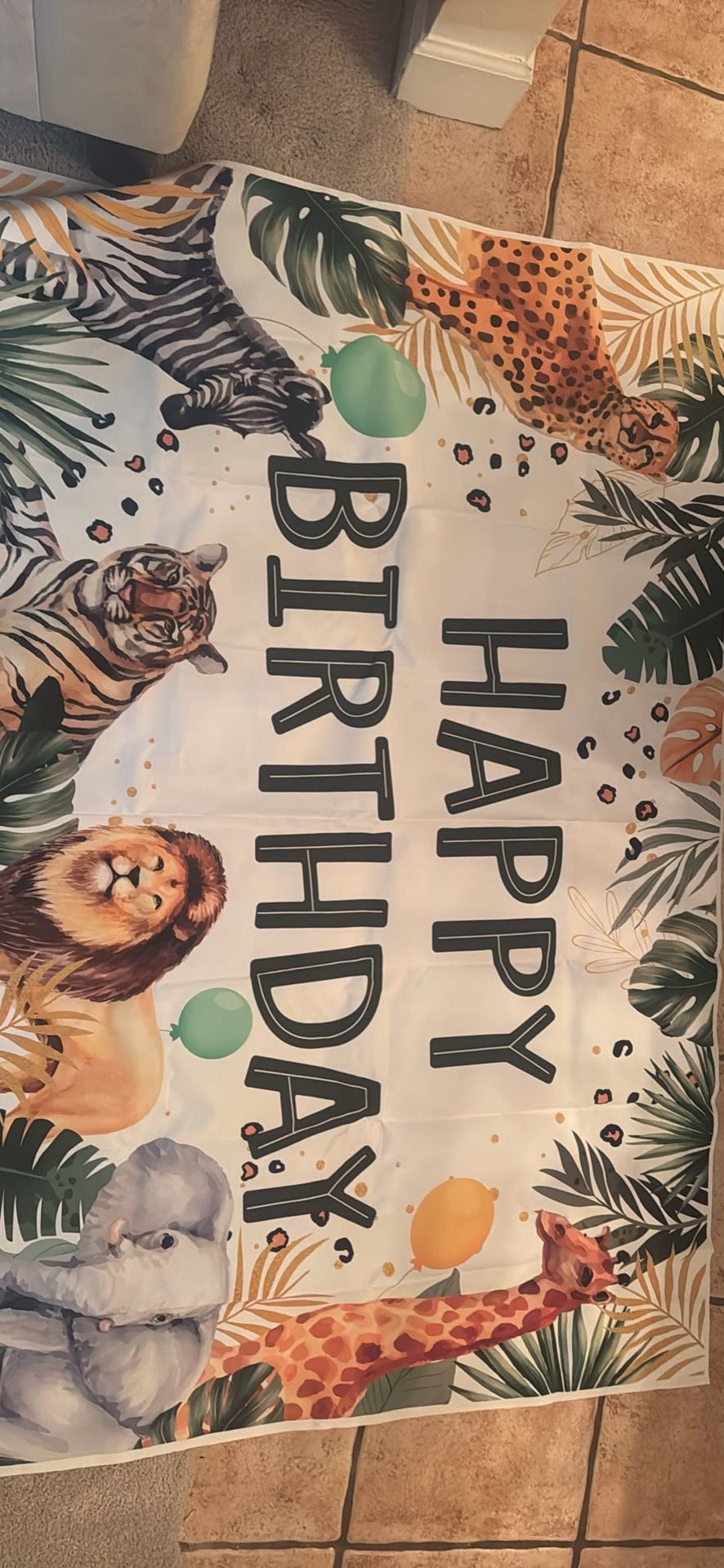 Wild one/safari Birthday Decorations