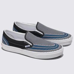 Vans Classic Slip-On Tileboard Sneakers - Womens 8.5 / Mens 7