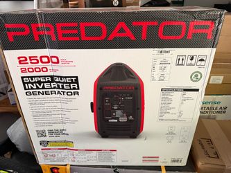 Predator 2500 Watt Inverter Generator