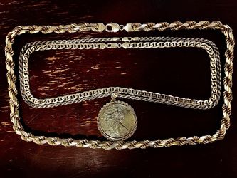 MASSIVE STERLING SILVER CHAIN COLLECTION