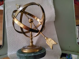 Brass And Stone Sundial