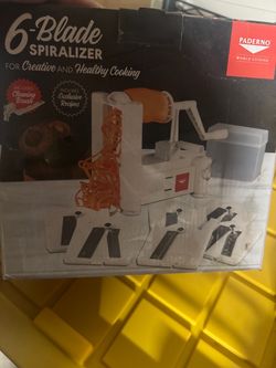 6 blade vegetables spiralizer