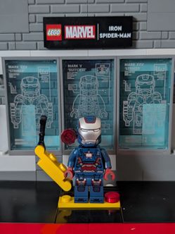 Lego Iron Patriot Minifigure
