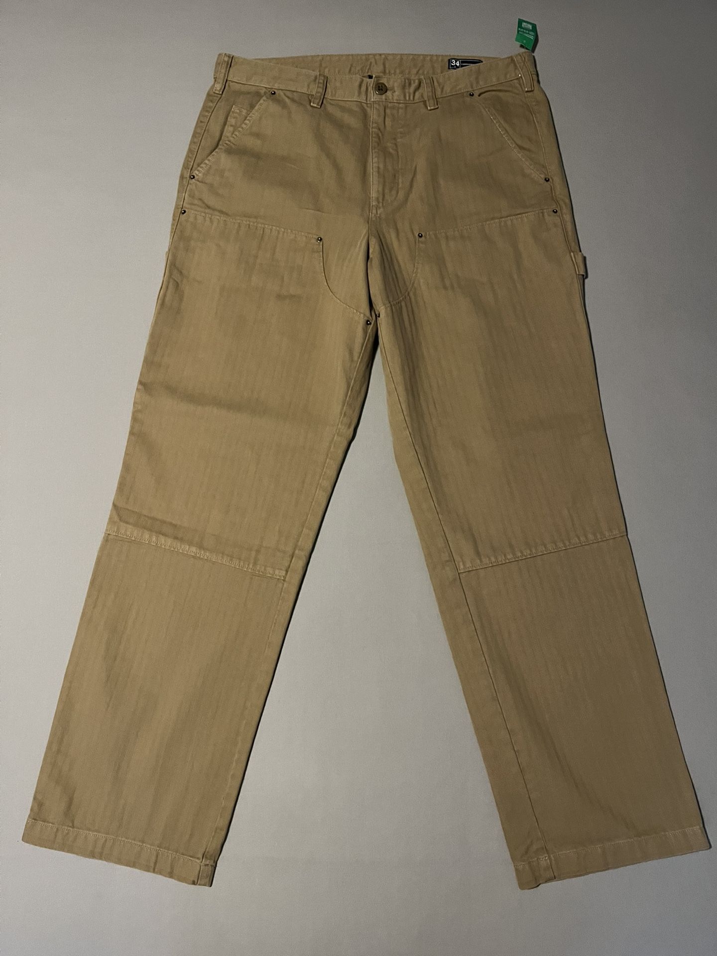 GAP Men’s Double Knee Carpenter Pants Tan Brand New DS