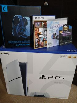 Sony PlayStation 5 Slim 1TB Console Bundle
