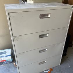 4 Drawer Metal File Cabinet