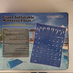 Giant Inflatable Mattress Float