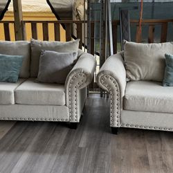 Cornelia sofa and loveseat set 