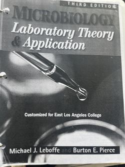 Microbiology Laboratory Theory And Application Third Edition