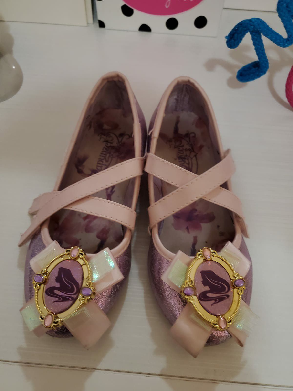 Rapunzel costume shoes