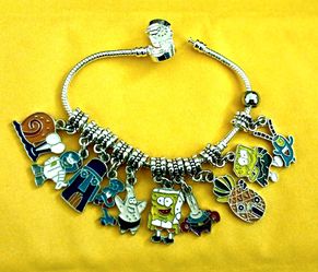 SpongeBob SquarePants Hot Funny Cute Chamrs Bracelet 