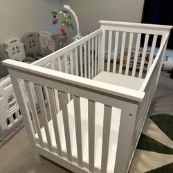 Delta Baby Crib With IKEA Mattress_ Never Used 
