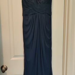 Navy Blue Prom Dress Size 4