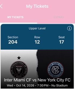Inter Miami vs New York FC