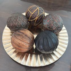 Wood Decoration Balls