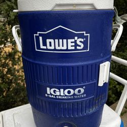 Lowe's 5 Gallon(s) Blue Insulated Beverage cooler