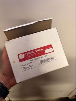 Federal way Weatherproof box