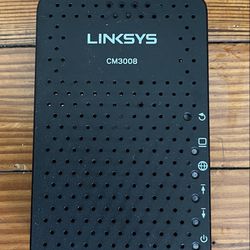Linksys CM3008 cable modem, DOCSIS 3.0, 343 Mbps