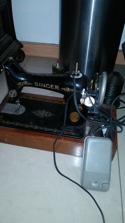 Used but good sawing machine