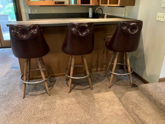 Vintage Swivel Barstools